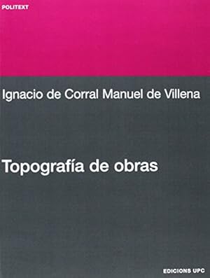Seller image for Topografa de Obras (Spanish Edition) by Corral Manuel De Villena, Ignacio [Paperback ] for sale by booksXpress
