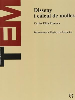 Immagine del venditore per Disseny I Clcul de Molles by Riba Romeva, Carles [Paperback ] venduto da booksXpress