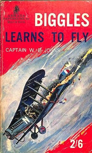 Bild des Verkufers fr Biggles learns to fly (Armada paperbacks for boys and girls) zum Verkauf von WeBuyBooks