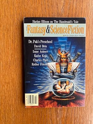 Bild des Verkufers fr Fantasy and Science Fiction July 1990 zum Verkauf von Scene of the Crime, ABAC, IOBA