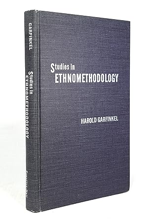 Seller image for STUDIES IN ETHNOMETHODOLOGY for sale by Lost Time Books