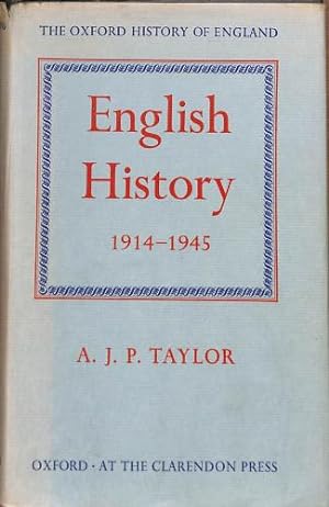 Imagen del vendedor de ENGLISH HISTORY 1914-45 a la venta por WeBuyBooks