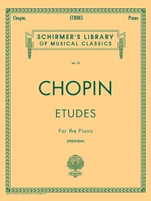 Seller image for Etudes: Schirmer Library of Classics Volume 33 Piano Solo (Schirmer's Library of Musical Classics) for sale by WeBuyBooks