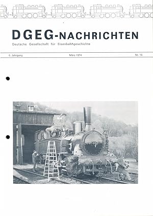 Image du vendeur pour DGEG-Nachrichten Heft Nr. 16/1974 (Mrz 1974). mis en vente par Versandantiquariat  Rainer Wlfel