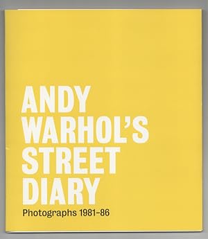 Seller image for Andy Warhol's Street Diary: Photographs 1981-86 for sale by Jeff Hirsch Books, ABAA