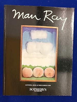Bild des Verkufers fr Man Ray paintings, objects, photographs. [ Sotheby's, auction catalogue, sale date: 22-23 March 1995 ]. zum Verkauf von Wykeham Books