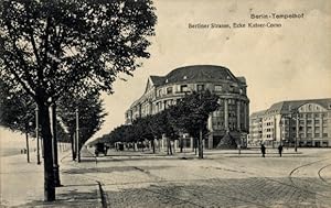 Ansichtskarte / Postkarte Berlin Tempelhof, Berliner Straße Ecke Kaiser-Corso