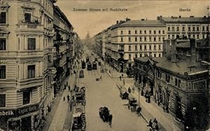 Ansichtskarte / Postkarte Berlin Kreuzberg, Zossener Straße, Markthalle, Dampfdestillation, Cogna...