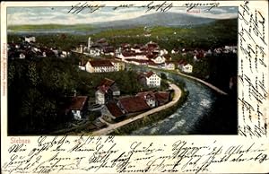 Ansichtskarte / Postkarte Siebnen Kanton Schwyz, Gesamtansicht