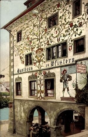 Ansichtskarte / Postkarte Luzern Stadt Schweiz, Gasthaus zu Pfistern