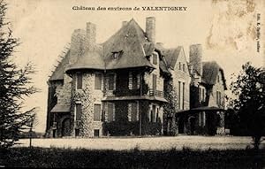 Ansichtskarte / Postkarte Valentinigney Doubs, Schloss