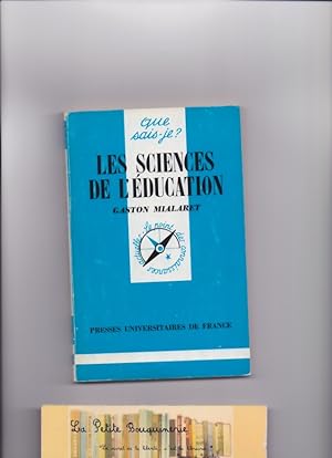 Seller image for Les sciences de l'ducation for sale by La Petite Bouquinerie