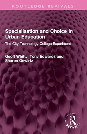 Seller image for Specialisation and Choice in Urban Education for sale by moluna