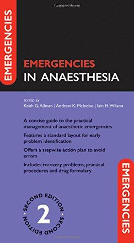 Immagine del venditore per Emergencies in Anaesthesia 2/e (Flexicover) venduto da WeBuyBooks