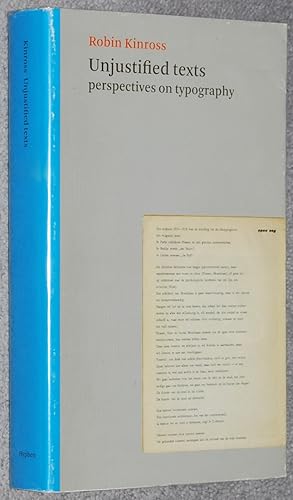 Unjustified texts : perspectives on typography
