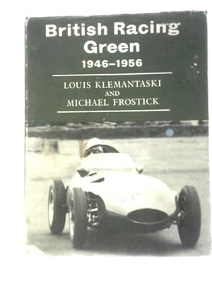 Seller image for British Racing Green for sale by World of Rare Books