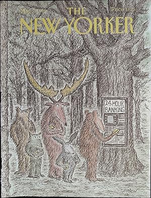 The New Yorker May 7, 1990 Edward Koren FRONT COVER ONLY