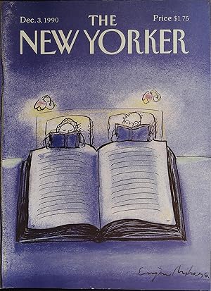 The New Yorker December 3, 1990 Eugene Mihaesco FRONT COVER ONLY