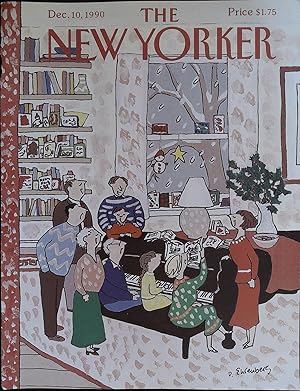 The New Yorker December 10, 1990 Devera Ehrenberg FRONT COVER ONLY