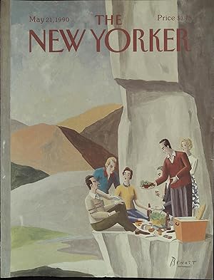 The New Yorker May 21, 1990 Benott Van Innis FRONT COVER ONLY