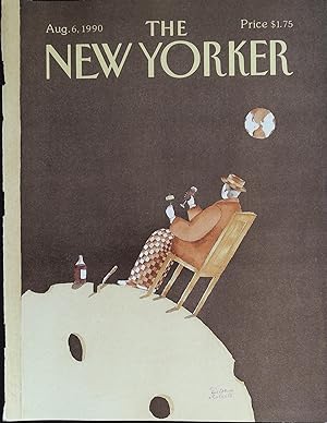 The New Yorker August 6, 1990 Victoria Roberts FRONT COVER ONLY