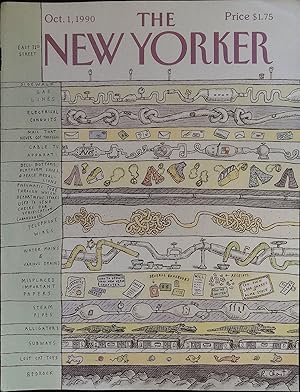 The New Yorker October 1, 1990 Roz Chast FRONT COVER ONLY