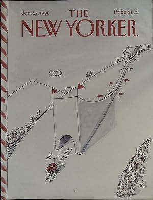 The New Yorker January 22, 1990 Niculae Asciu FRONT COVER ONLY