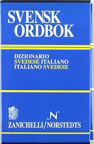 Seller image for Svensk ordbok. Dizionario svedese-italiano, italiano-svedese. Due volumi. Opera completa. for sale by librisaggi