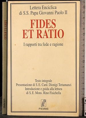 Image du vendeur pour Fides et ratio mis en vente par Cartarum