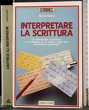 Seller image for Interpretare la scrittura for sale by Cartarum