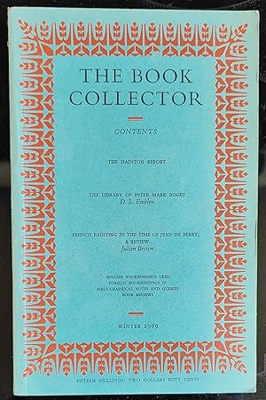 Image du vendeur pour The Book Collector Winter 1969 / The Dainton Report, The Library of Peter Mark Roget, French Painting in the Time of Jean de Berry; mis en vente par Shore Books