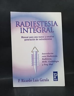 Seller image for RADIESTESIA INTEGRAL for sale by Libros de Ultramar Alicante