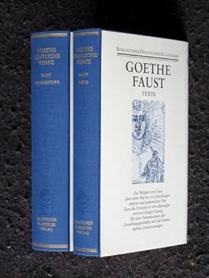 Faust (2 Bände). Sämtliche Werke, Briefe, Tagebücher und Gespräche; 1. Abteilung: Sämtliche Werke...