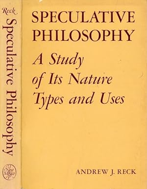 Seller image for Speculative Philosophy: A study of its nature types and Uses. for sale by Antiquariaat Fenix