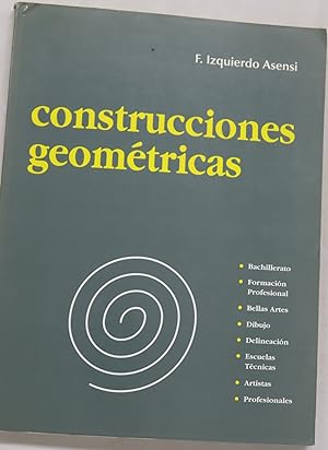 Image du vendeur pour Construcciones geomtricas mis en vente par Librera Alonso Quijano