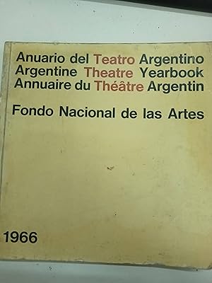 Anuario del teatro argentino 1966