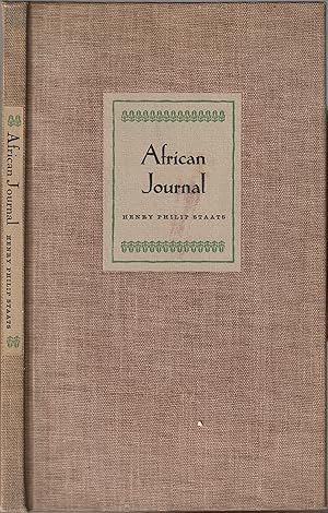 Image du vendeur pour African Journal, 1953-1954 mis en vente par PJK Books and Such