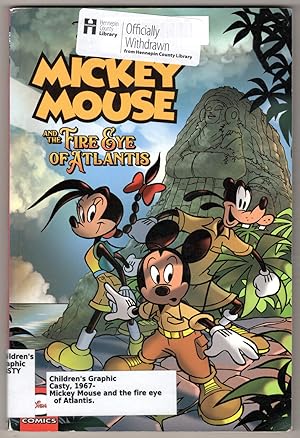 Bild des Verkufers fr Mickey Mouse and the The Fire Eye of Atlantis (Disney) zum Verkauf von Lake Country Books and More