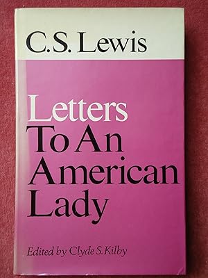 Seller image for LETTERS TO AN AMERICAN LADY for sale by GfB, the Colchester Bookshop