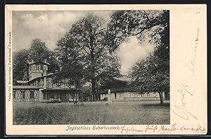 Ansichtskarte Joachimsthal, Jagdschloss Hubertusstock