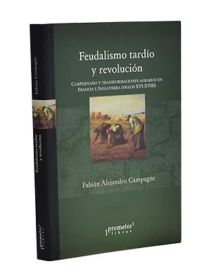 Seller image for FEUDALISMO TARDO Y REVOLUCIN. CAMPESINADO Y TRANSFORMACIONES AGRARIAS EN FRANCIA E INGLATERRA (SIGLOS XVI-XVIII) for sale by Librera Monogatari