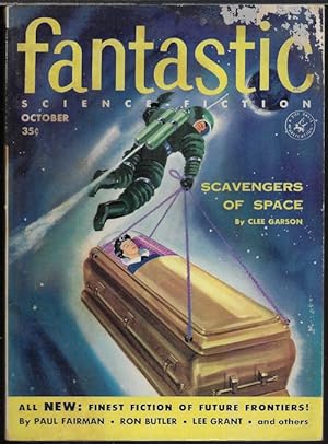 Image du vendeur pour FANTASTIC: October, Oct. 1955 mis en vente par Books from the Crypt