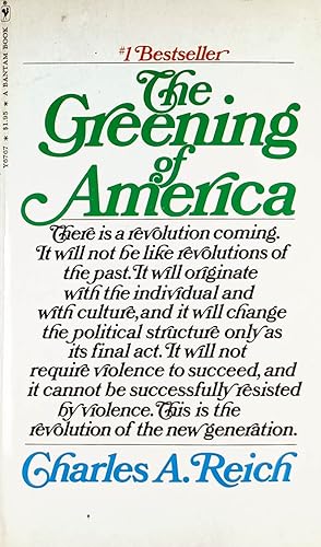 Immagine del venditore per The Greening of America venduto da Kayleighbug Books, IOBA