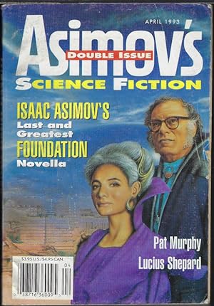 Bild des Verkufers fr Isaac ASIMOV'S Science Fiction: April, Apr. 1993 zum Verkauf von Books from the Crypt