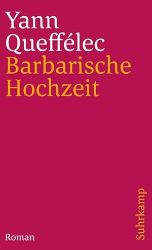Seller image for Barbarische Hochzeit Roman for sale by antiquariat rotschildt, Per Jendryschik