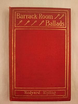 Bild des Verkufers fr Barrack-Room Ballads and Verses zum Verkauf von WellRead Books A.B.A.A.