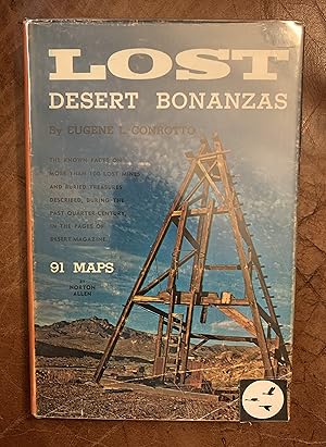 Lost Desert Bonanzas Maps Norton Allen