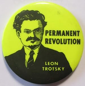 Permanent Revolution. Leon Trotsky Pinback
