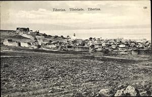 Ansichtskarte / Postkarte Tiberias Israel, Gesamtansicht