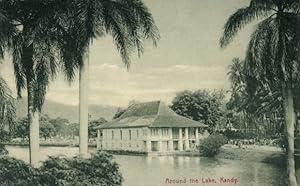 Bild des Verkufers fr Ansichtskarte / Postkarte Kandy Sri Lanka Ceylon, Rund um den See zum Verkauf von akpool GmbH